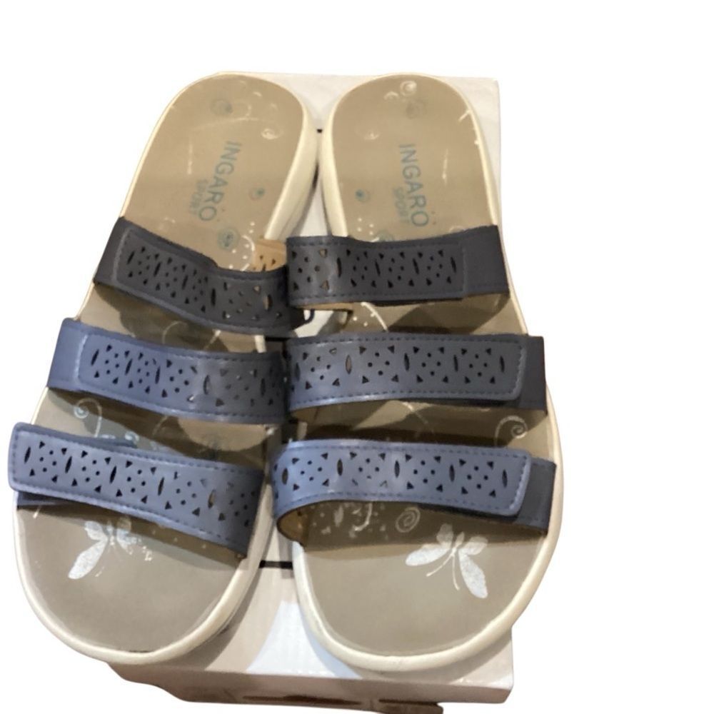 Ingaro Tryton Strappy Sandal Women’s Size 9 Blue - Picture 4 of 11